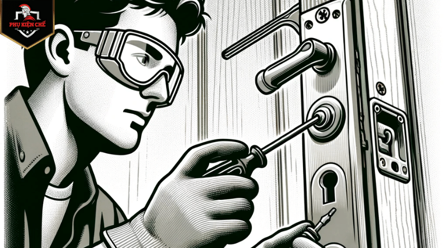 Hướng dẫn từng bước tự thay tay nắm cửa 