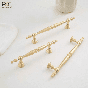 Tay Nắm Tủ Châu Âu PKC7039 Màu Vàng