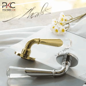 Khóa cửa tinh thể kiểu Pháp PKC121