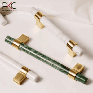 Tay nắm tủ đá cẩm thạch tự nhiên Bắc Âu PKC124