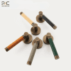 Khóa Cửa Phân Thể Đồng Thau Bọc Da Ý PKC190