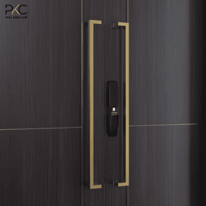 Tay Nắm Cửa Mạ Titan Vàng Xước PKC199
