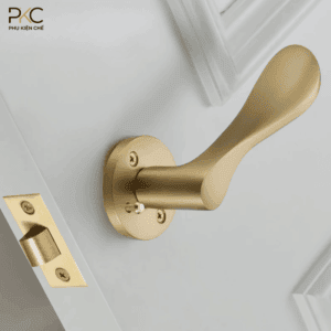 Khóa Cửa Phân Thể Đồng Thau Nguyên Khối PKC203