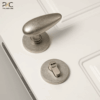 Khóa Cửa Phân Thể Đồng Thau Bạc Cổ PKC204