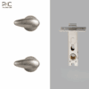 Khóa Cửa Phân Thể Đồng Thau Bạc Cổ PKC204 - Ảnh 5