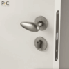 Khóa Cửa Phân Thể Đồng Thau Bạc Cổ PKC204 - Ảnh 3