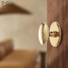 Khóa Cửa Phân Thể Đồng Thau Vân Búa Nghệ Thuật PKC206