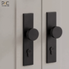 Khóa Cửa Tay Nắm Tròn Tối Giản PKC209 - Ảnh 4