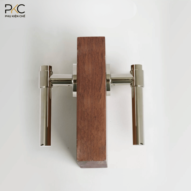 Khóa Cửa Tay Gạt Đồng Thau PKC210 - Ảnh 4