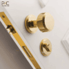 Khóa Cửa Phân Thể Tròn Đồng Thau PKC211