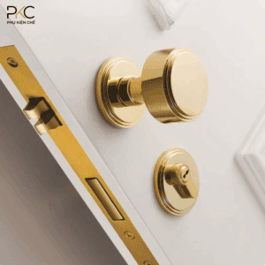 Khóa Cửa Phân Thể Tròn Đồng Thau PKC211