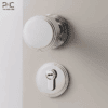 Khóa Cửa Phân Thể Tròn Đồng Thau PKC211 - Ảnh 2