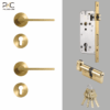 Khóa Cửa Phân Thể Tay Gạt Phẳng PKC214 - Ảnh 3
