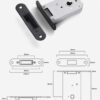Khoá Cửa Tay Gạt ST001 - Ảnh 8