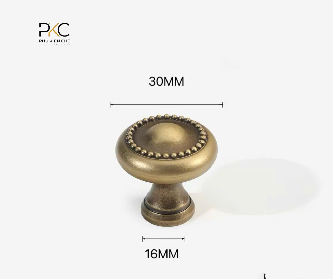 Tay Nắm Tủ Đồng Thâu Cổ Điển 1316 - Ảnh 9