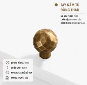 Núm Tủ Đồng Thâu Rêu 7191