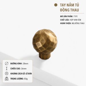 Núm Tủ Đồng Thâu Rêu 7191