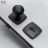Khóa Cửa Núm Tròn Đồng Thau Vân Búa Thủ Công PKC220 - Ảnh 5