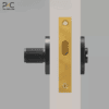 Khóa Cửa Đồng Thau Núm Xoay PKC223 - Ảnh 2