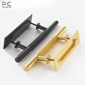 Alternative view of Tay Nắm Cửa Lùa Âm Bằng Đồng PKC232