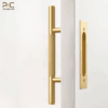 Tay Nắm Cửa Lùa Âm Bằng Đồng PKC232
