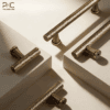 Tay Nắm Tủ Đồng Thau Giả Cổ PKC234 - Ảnh 7