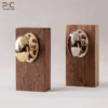 Khóa Cửa Tay Xoay Bầu Dục Đồng Thau PKC237 - Ảnh 6